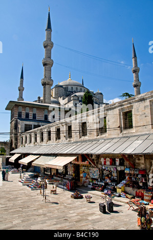 Istanbul Arasta Bazaar The Blue Mosque Sultan Ahmet Camil Turkey Stock Photo