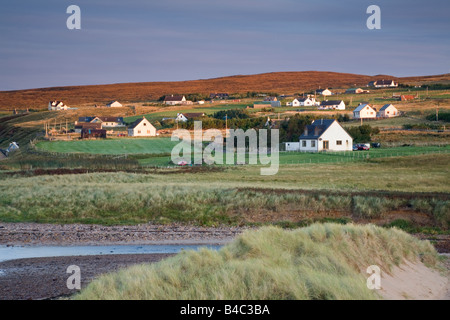 Big Sand crofting township near Gairloch Stock Photo