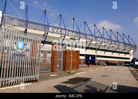 Goodison Park home of Everton football club Liverpool