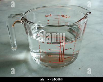 Pyrex Glass Measuring Cup Stock Photo - Download Image Now