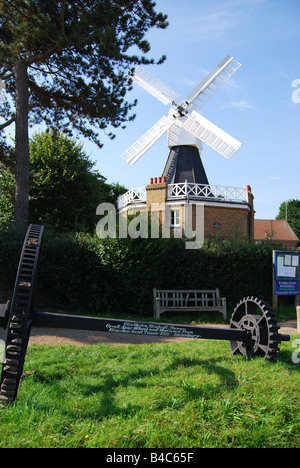 Wimbledon Windmill Museum, Wimbledon Common, Wimbledon, London Borough of Merton, Greater London, England, United Kingdom Stock Photo