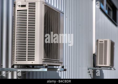 Air conditioners Stock Photo