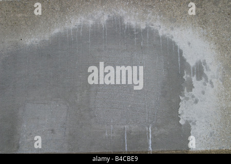 wet concrete Stock Photo
