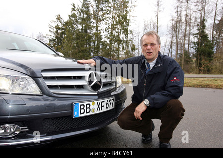 Michael Krämer, Entwicklungschef von Daimler Chrysler / Mercedes C class Stock Photo