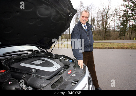 Michael Krämer, Entwicklungschef von Daimler Chrysler / Mercedes C class Stock Photo