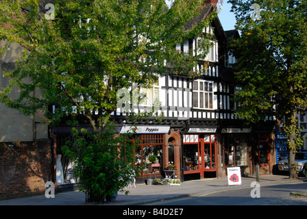 Historical buildings in Berkhamsted High Street Hertfordshire England Stock Photo