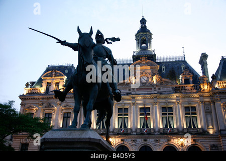 July 2008 - Hotel de Ville City Hall Vannes Brittany France Stock Photo