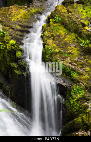 Swallow Falls Betws y Coed Snowdonia Wales Stock Photo