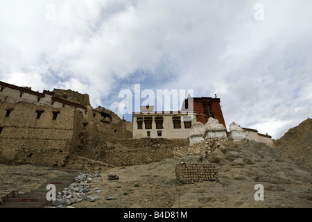 Leh Monastery in Ladakh Stock Photo