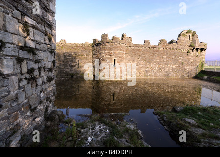 Beaumaris castle, Anglesey, Wales, United Kingdom Stock Photo