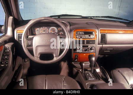 Interior View Of Jeep Grand Cherokee Srt Stock Photo