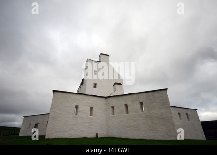 general view of Corgarff Castle Strathdon Aberdeenshire within the Cairngorms National Park in Scotland Stock Photo