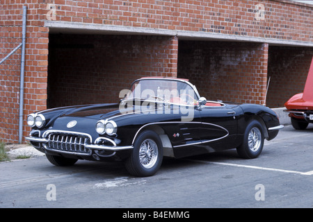 50's Fifties corvette convertible type 1953 黒色 - いずみ