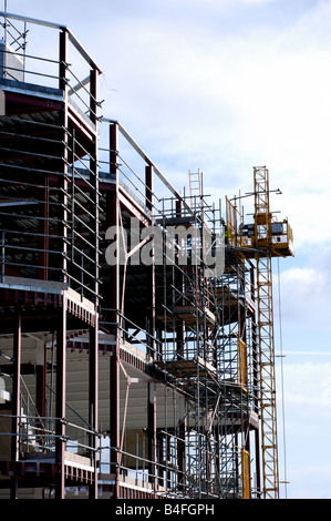 Construction of Sikh temple Leamington Spa Warwickshire England UK Stock Photo