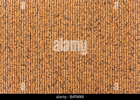 Decorative corrugated cardboard background texture close up Stock Photo