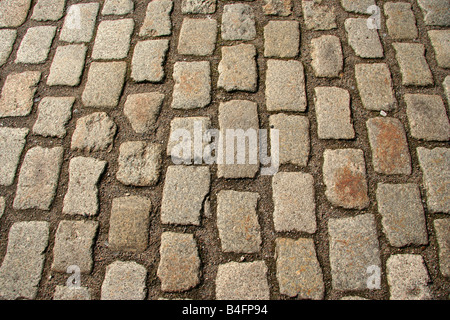 Cobbled Street - nice background Stock Photo