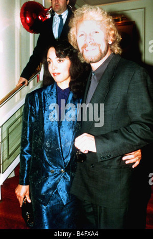 Actor Paul Nicholas with his wife at the Ivor Novello Awards in London dbase MSI Mirrorpix Stock Photo