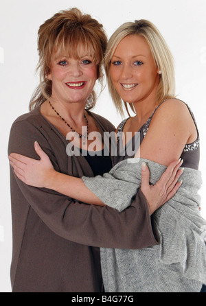 Actress Sherrie Hewson with her daughter Keeley Sherrie wears a black ...