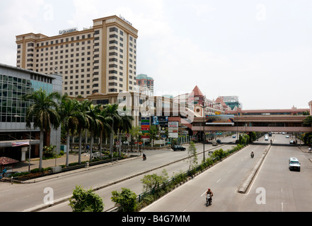 Mangga Dua Shopping District in Jakarta Indonesia Stock Photo