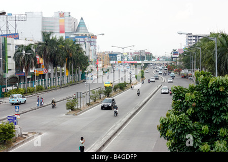 Mangga Dua Shopping District in Jakarta Indonesia Stock Photo