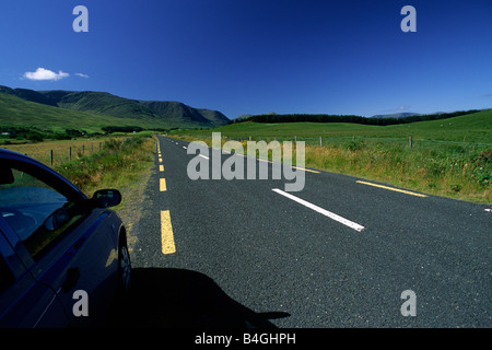 Ireland, County Galway, Connemara, road Stock Photo