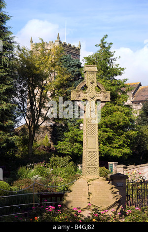 War Memorial in the village of Waddington Lancashire Stock Photo