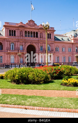 Casa Rosada building in Buenos Aires Stock Photo