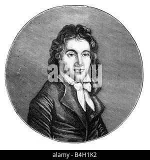 Lucie Simplice Camille Benoist Desmoulins March 2 1760 April 5 1794 French journalist and politician Stock Photo