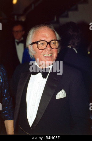 Sir Richard Attenborough actor producer and director at the 1984 Bafta Awards ceromony in March 1984 Stock Photo