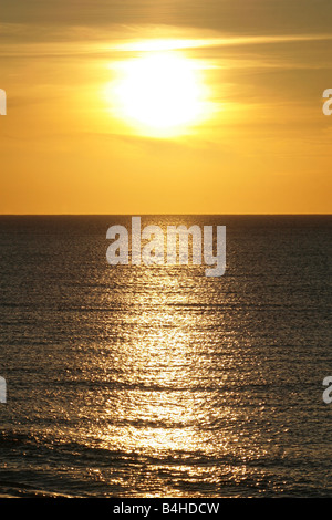 sunrise over the sea Stock Photo
