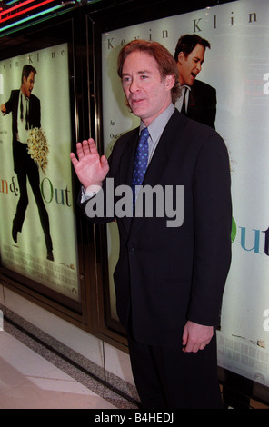 Kevin Kline Actor January 98 Attending the premiere of his new film In And Out Stock Photo