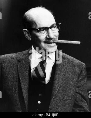 Groucho Marx American comedy actor 1964 Stock Photo