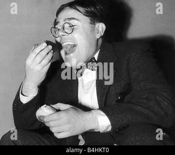 Actor Gerald Campion 29 as Billy Bunter in January 1952 The BBC show Billy Bunter of Greyfriars School runs weekly Stock Photo