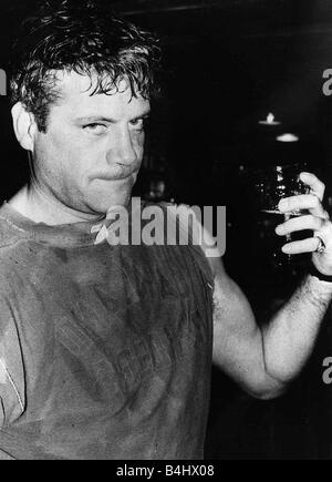 Oliver Reed British actor in film The New Spartans 1975 Stock Photo - Alamy