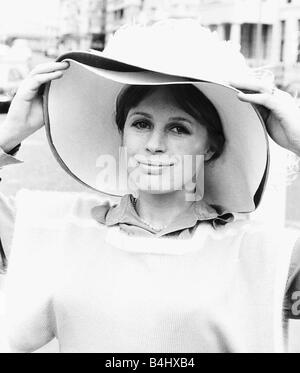 Marianne Faithfull pop singer actress 1973 Stock Photo