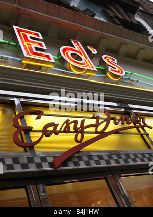 Detail shot of Ed's Diner Stock Photo - Alamy