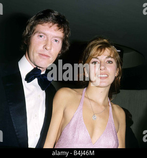 Michael Crawford Actor December 1972 With his wife at the Premiere of Alices Adventures in Wonderland Dbase MSI Stock Photo