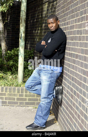 David Harewood October 2002 Actor Portrait Stock Photo