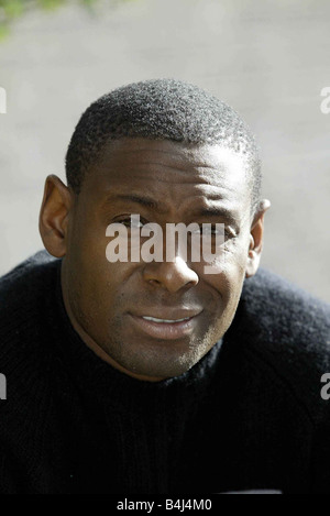 David Harewood October 2002 Actor Portrait Stock Photo