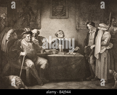 As You Like It, Act II, Scene VII. The Seven Ages of Man. Fifth Age. Stock Photo