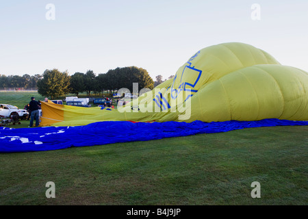 Hot Air Balloons, Northampton Balloon Festival, Northamptonshire, England, UK Stock Photo