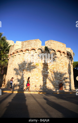 Cesme, Izmir area, Turkey, fortress, harbor, harbour, area Stock Photo