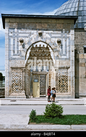 Büyük Karatay Medrese Entrance (Seljuk 1251-1252), Konya, Turkey 690518 020L Stock Photo