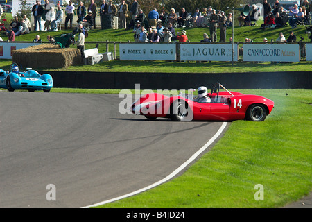 Two 1965 Elva BMW Cars Crashing at the Goodwood Revival Photo 1 of 5 showing the whole crash