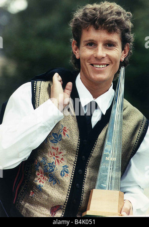 Jonathon Morris Actor Voted Britains Best Dressed Man September 1989 Dbase Stock Photo