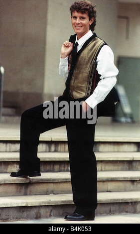 Jonathon Morris Actor Voted Britains Best Dressed Man September 1989 Dbase Stock Photo