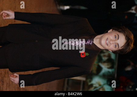 Actor Daniel Radcliffe arrives at the premiere of Harry Potter and the Chamber of Secrets 3rd November 2002 Stock Photo