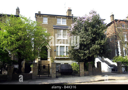 The Elsworthy Road home of Oasis singer Liam Gallagher and wife Patsy Kensit in London May 2000 Stock Photo