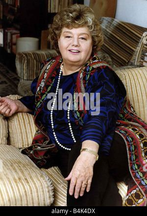 Shelley Winters Actress September 1989 DBase Stock Photo