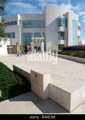 Getty Research Institute Getty Center Santa Monica Los Angeles California USA Stock Photo